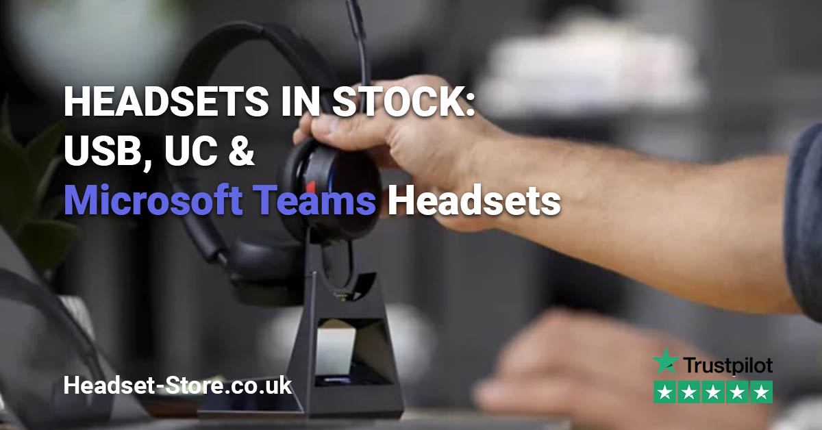TheHeadsetStore's tweet image. Choose from hundreds of USB headsets for your PC or Laptop at headset-store.co.uk. Perfect for professional calls on Teams, Zoom, Skype and more.

#business #headsets #remotework #workingfromhome