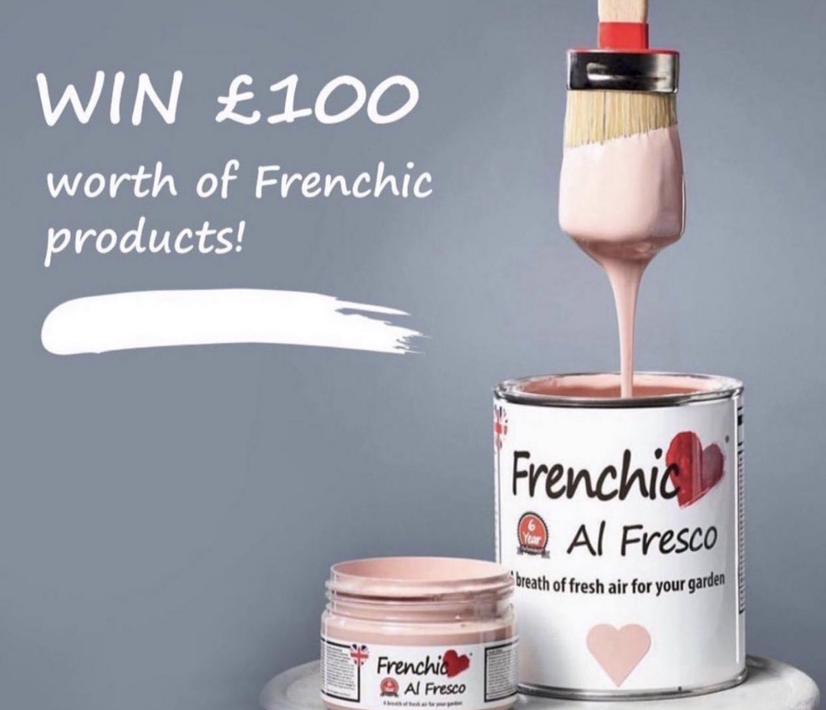 FrenchicPaint's tweet image. Happy Thursday everyone ❤️

Our @FrenchicPaint Twitter competition is running until midnight tomorrow!

To #WIN RT &amp;amp; follow us ❤️ 

#competition #giveaway