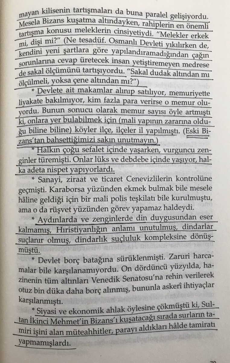 Fransız tarihçi Gerald Walter’a göre Büyük Bizans İmparatorluğunun yıkılma nedenleri...

Okumanızı ve dahi paylaşmanızı şiddetle tavsiye ederim
Bir yeri anımsatıyor