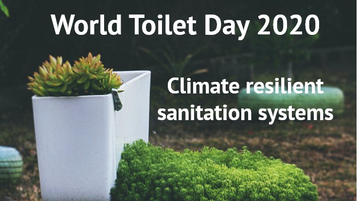 WaCCliM_Project's tweet photo. The effects of #climatechange, like flooding, drought and rising sea levels put #sanitation systems under risk. 
Learn more about how sanitation systems can become #climate resilient on todays #WorldToiletDay! 
@worldtoiletday 🚽💧 https://t.co/GvInstiY3E