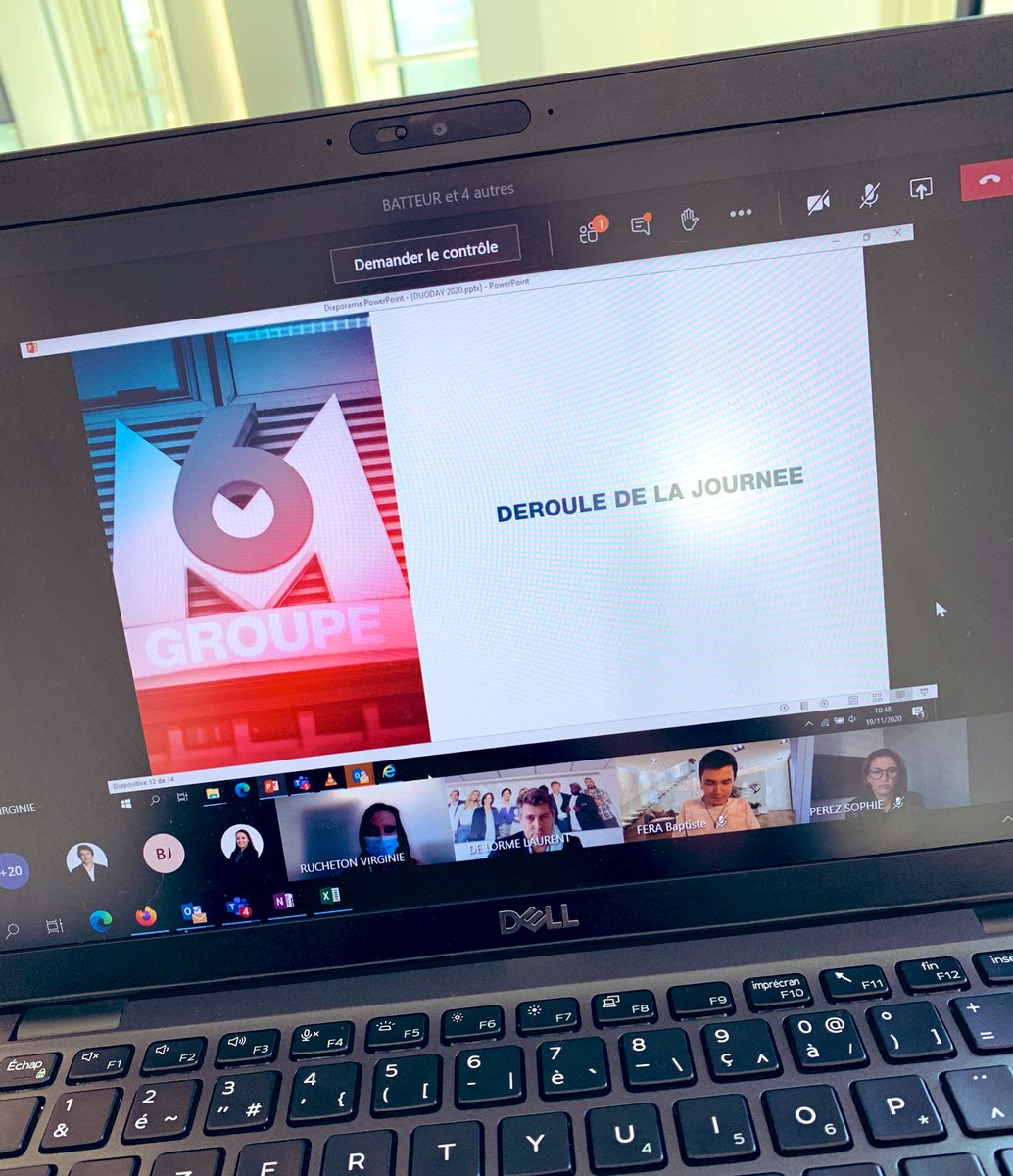 #DuoDay 
Pour lancer l’événement au sein du <a href="/M6Groupe/">Groupe M6</a>, un « café visio d’accueil » a été organisé. Tous les participants ont pu faire connaissance et découvrir l’engagement du groupe. De nombreux duos sont réalisés en visio pour garantir la sécurité de tous.