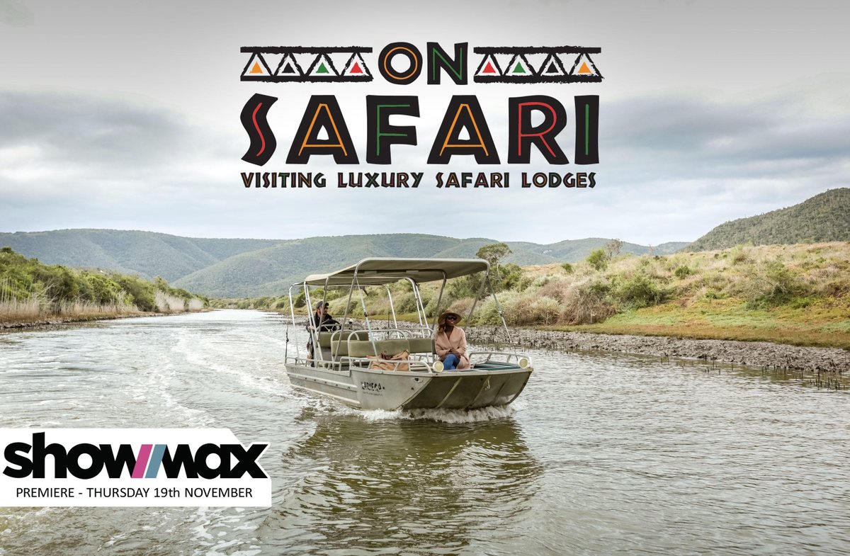 KariegaGameRes's tweet photo. ON SAFARI premiers today on Showmax (South Africa). This TV series showcases luxury travel, extraordinary safari lodges and extravagant Big 5 safari experiences in Africa. Settlers Drift & Kariega Game Reserve are featured in episode 5. #onsafari #luxurytravel #settlersdrift https://t.co/s4LTMF3z7D