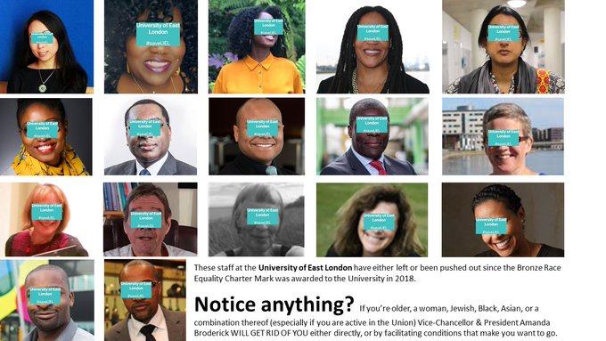 Hey you! Do you mayhaps agree  #studentsdeservebetter than what UK higher education is handing them? Look no further:  @uel_news has it all. Racist and sexist firings of lecturers, union busting  @uelucu, defunding humanities & critical thinking...  #justuelthings  #saveuel