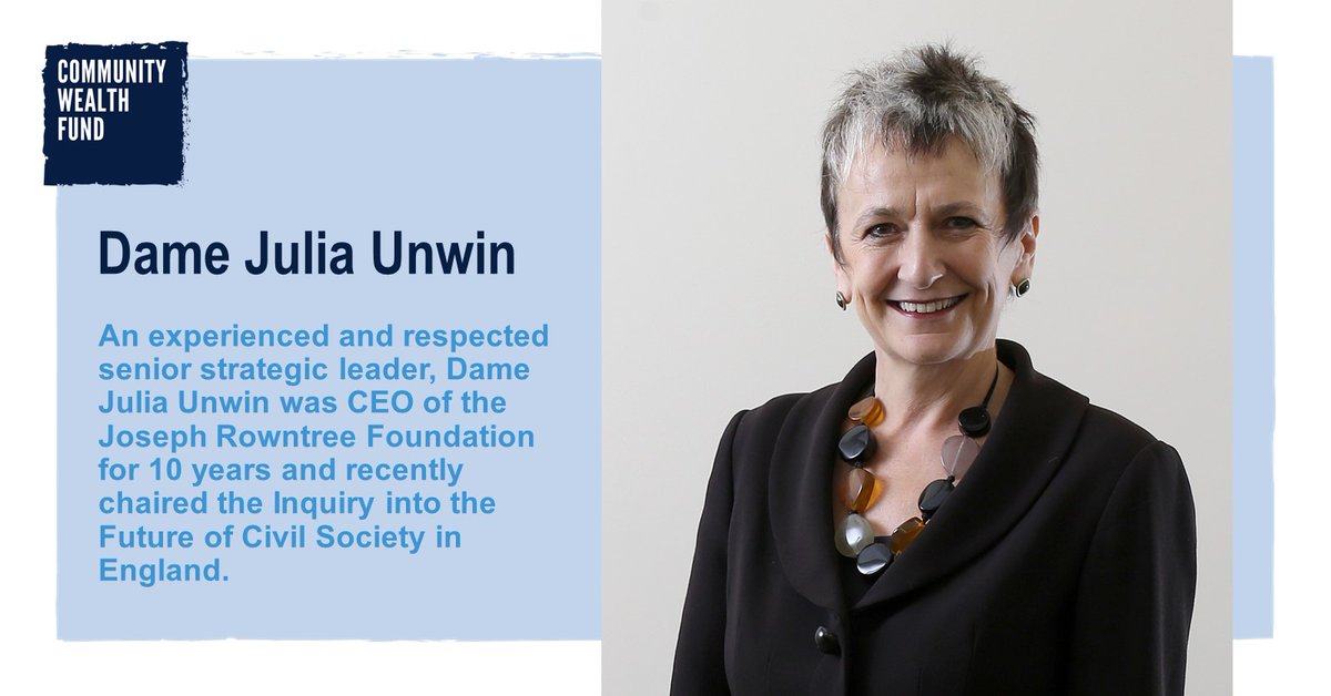 The chair of our event, @juliaunwin, is setting the stage by outlining the current challenges facing communities, and the potential of the #CommunityWealthFund to build stronger, more resilient neighbourhoods going forward. 

#CommunityWealthFund #Neighbourhoodinvestment