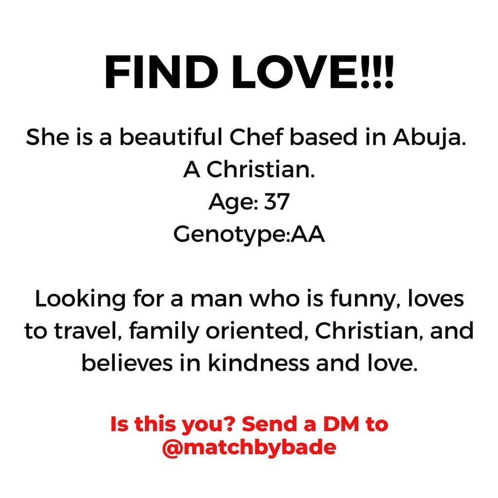 Loveandships_'s tweet photo. Are you the man she is looking for? Send a DM!
___________
#matchbybade #matchmakingagency #matchmakinginnigeria #loveandships https://t.co/FqEccsqRW5