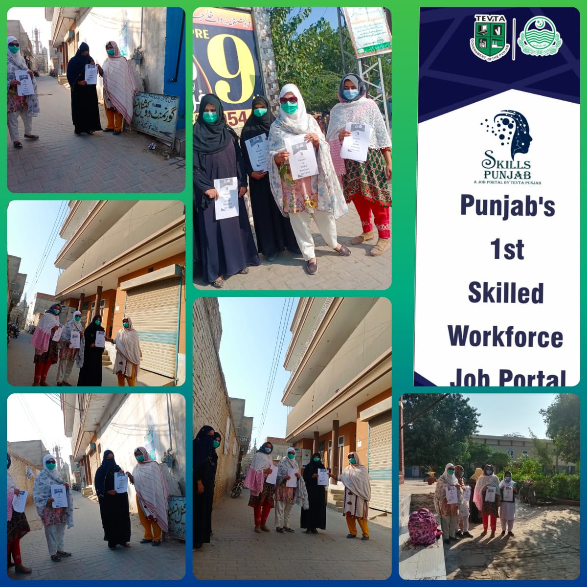 GovtLodhran's tweet photo. @punjab_tevta is going to take a great initiative in the Leadership of @AliSalmanPTI
They have established a Job Portal #SkillsPunjabPortal 
Compaign activities from GVTIW  Lodhran https://t.co/lVeHCxMXIb