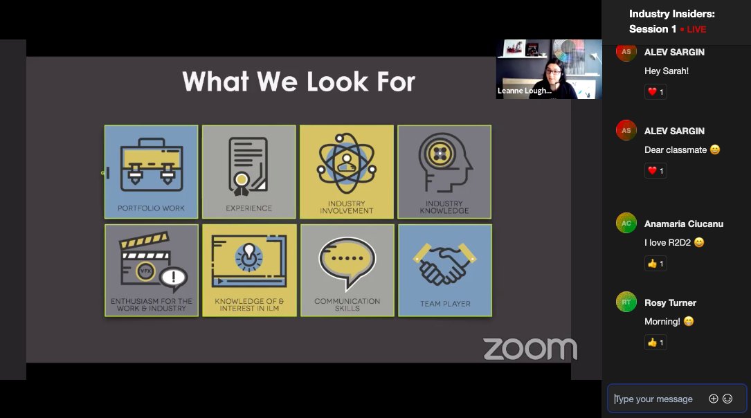 mcranimation's tweet photo. Let’s go into the mind of a recruiter with @leanneloughran. So what are recruiters looking for? #MAF2020 https://t.co/Ln0lSf7mj9