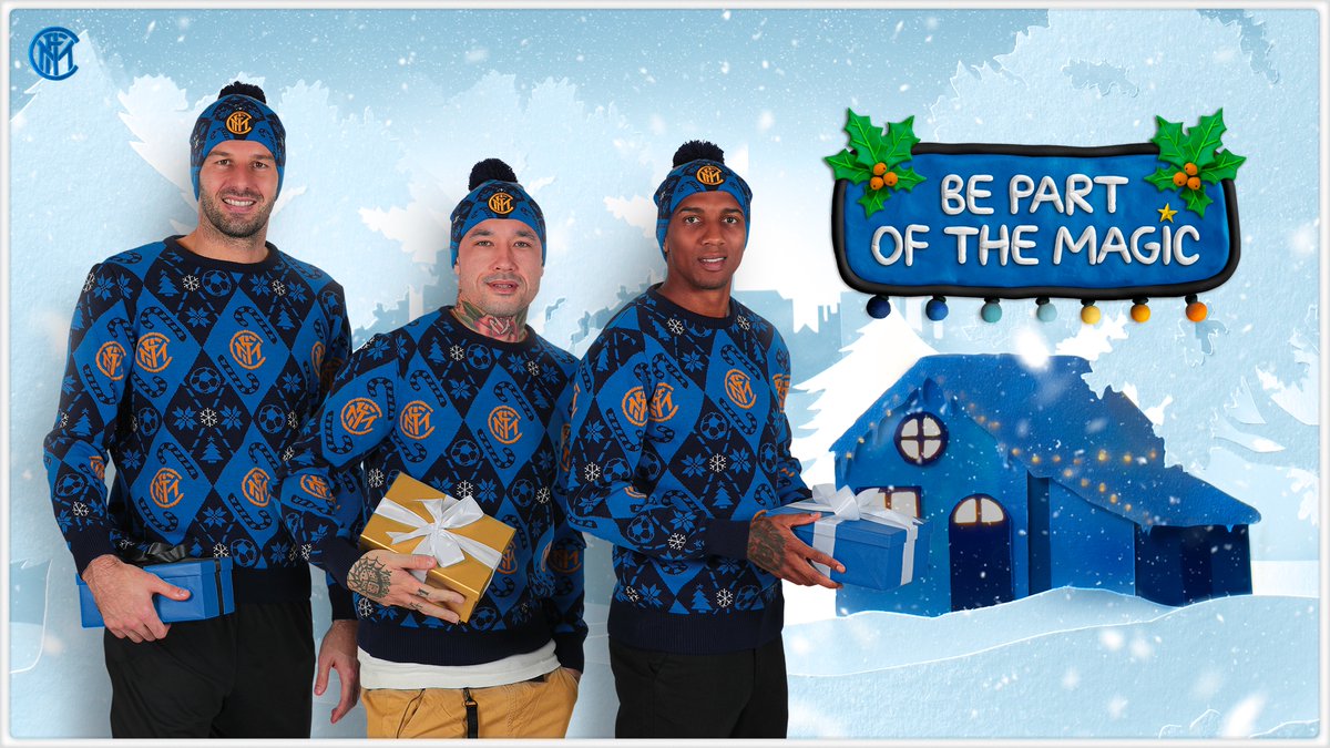 Inter's tweet photo. 🎄| MAGIA

Quest’anno i colori nerazzurri possono rendere magico il tuo Natale. Scopri la nuova Inter Christmas Collection e preparati a vivere un vero #InterXmas 👉 https://t.co/JQXR1Yrowo https://t.co/AfauvJT0DA
