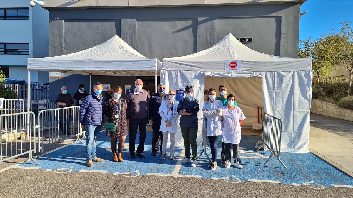 hopaixpertuis's tweet photo. #COVID19 Ouverture le 17 novembre d’un centre de #dépistage à l’hôpital de #Pertuis. 
Une belle dynamique de prise en charge collective au service de la population portée par les professionnels libéraux, la #VilledePertuis et la #teamCHIAP !
#SanteLub #CHIAP #ARSPaca https://t.co/EwrU9rAir4