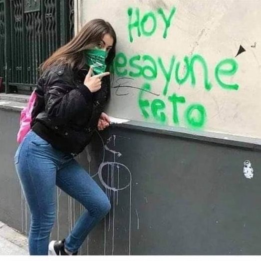 edufeiok's tweet photo. Así te militan el aborto. https://t.co/Ags3QCaNCF