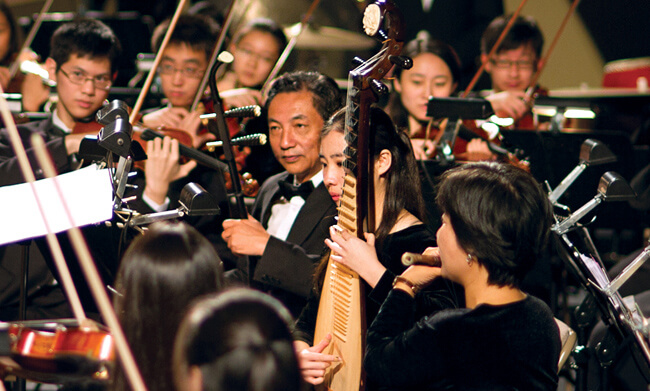 Shen Yun Symphony Orchestra based in Deerpark, New York. Established in 2006. Hybrid European/Chinese Orchestra performing both Western and Chinese works. https://www.shenyun.com/symphony  #Orchestra  #OrchestraDiversity  #DiversityofOrchestra 44/