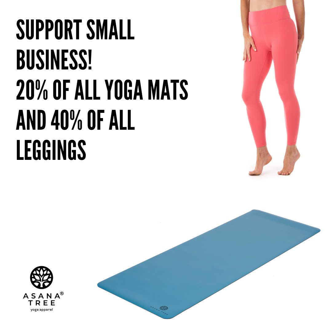 AsanaTree's tweet photo. We love being a small business 💚🙏💚
#yoga #yogamat #leggings #yogalife #yogi #yogaeveryday #sustainable #ecofriendly #blackfriday #shoplocal #dorset https://t.co/yJVAXRWKxu