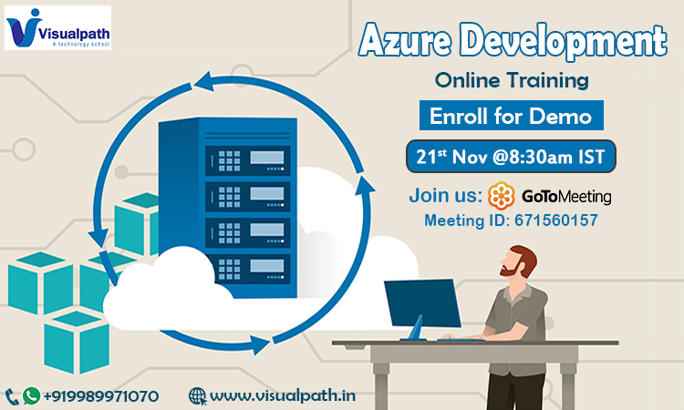 VisualpathPro's tweet image. Attend Free Online Demo on #AzureDevelopment by Mr.Praveen
Live on: 21st Nov,2020 @ 8:30am (IST)
Demo Session Url ➡️ bit.ly/35HasFO
For More Details Contact/Whatsapp +91-9989971070 | Email us: info@visualpath.in
Visit: visualpath.in/windows-azure-…
#AzureDevelopmentTraining