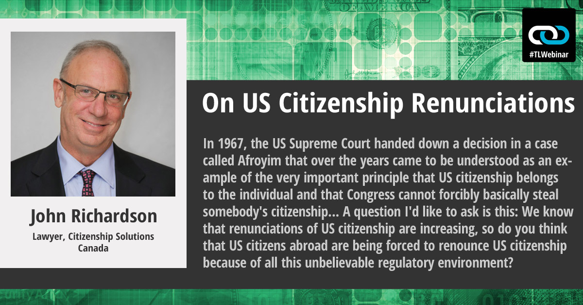 Taxlinked's tweet photo. This and many other questions were covered during our webinar with John Richardson on #taxresidency, human rights and immigration. Find the full transcript below! https://t.co/5gq8LXCtpc https://t.co/AYtIImR33y