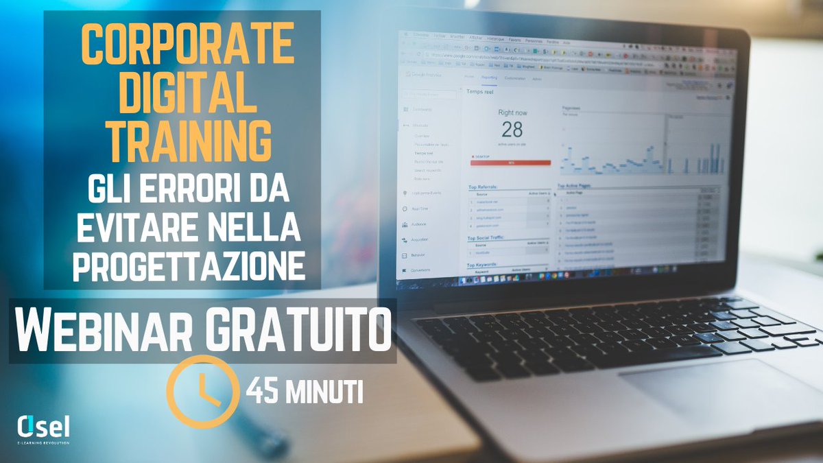 agomarengo's tweet photo. Iscriviti al WEBINAR GRATUITO sul "Corporate Digital Training". #elearning #corporatetraining #adultlearning #fad #hrtraining #risorseumane #hr #gamification #microlearning #mobilelearning #smartworking #elearningrevolution
https://t.co/yrQQLxAIjU https://t.co/vcaOsY6ser