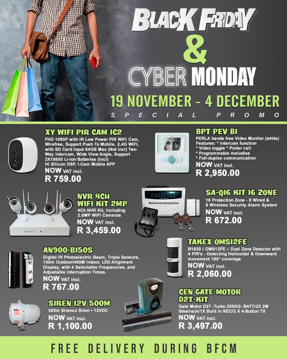 CommunicaZA's tweet photo. Kicking off our BFCM specials with these great deals ... Shop in store or online at https://t.co/gYkwf8c8Nl to see everything on offer at insane discounts and best part of all is FREE DELIVERY on all online orders‼️🤪 https://t.co/GNGNoHjfvN