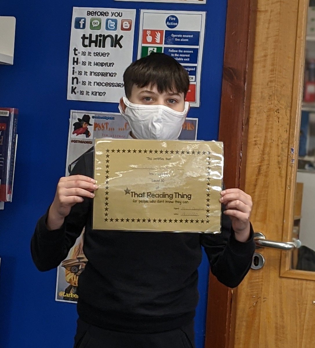 LHSGETSLEARNING's tweet photo. Celebrating Larbert #thatreadingthing Success! Well done.Hard work pays off. #LarbertGETSReading @LarbertHigh @LHS_English @mrkelly_lhs @TRT_Tricia https://t.co/eqH1KMXmnm