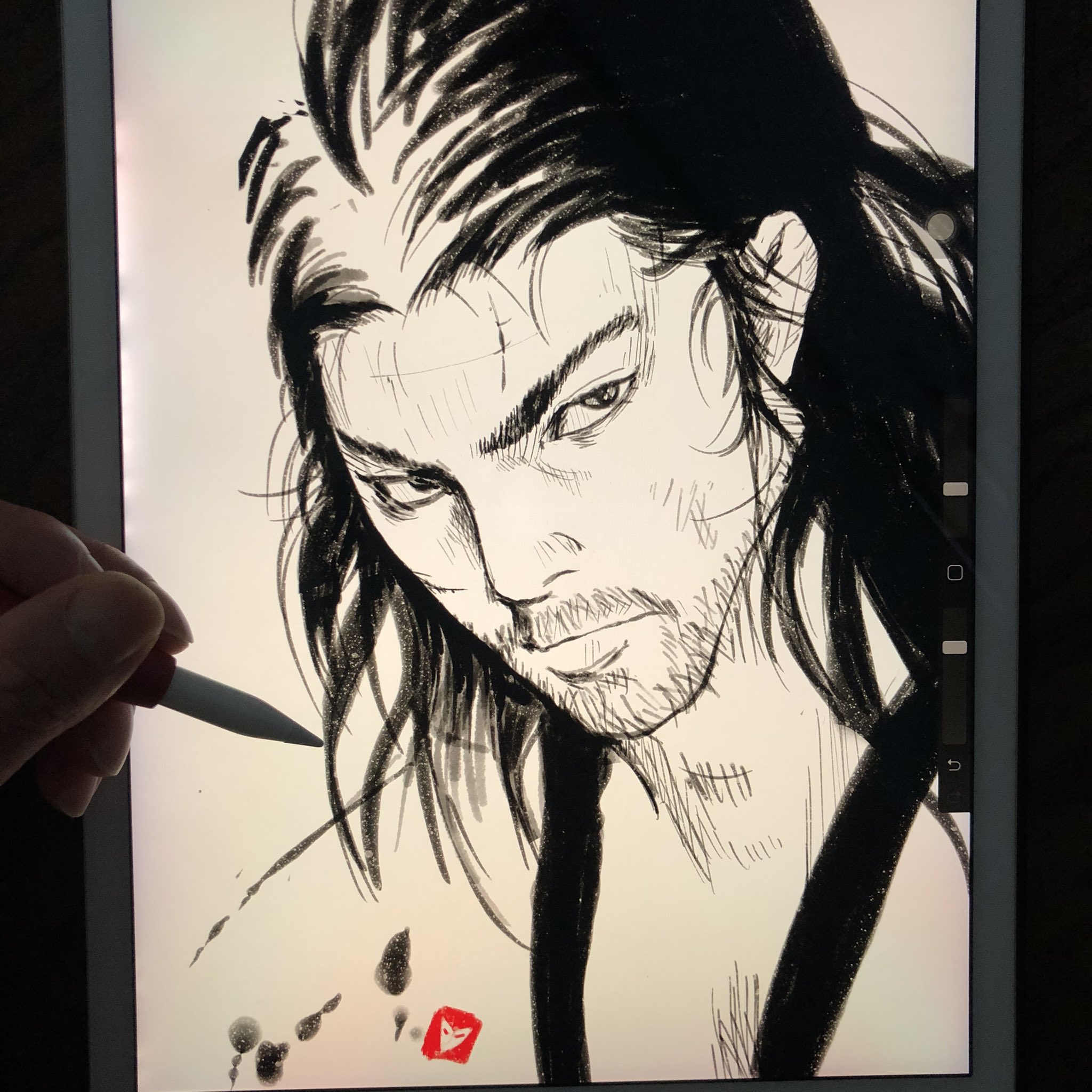 Yh 模写 バガボンド いつ連載再開するんだろう Reproduce Vagabond バガボンド きょうのお絵描き Drawing Comicart Traditionaldrawing Manga Ink Managers Anime Sketch Pencilart Illustrationartist Pencildrawing