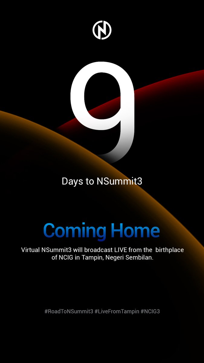ncigofficial_'s tweet photo. 9 days left to our #NSummit3 #LiveFromTampin #NCIG3
Get your free e-tix now: https://t.co/FJ0So6HMTW https://t.co/GTNgTUVrch