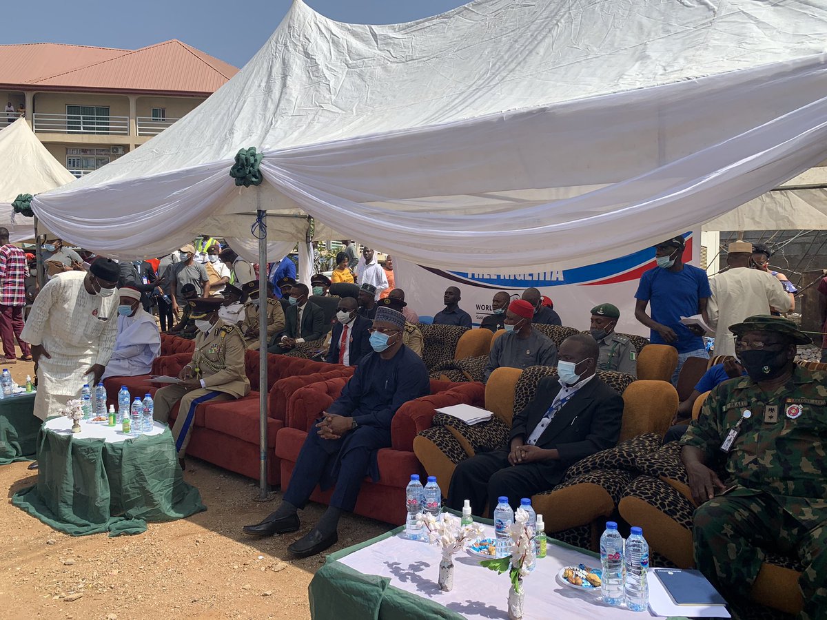 EHS_Division's tweet photo. Ongoing Commemoration of 2020 World Toilet Day, at the Palace of the Village Head of Jabi Community, Chief Adamu Jatau Maje...🚽🛁

#2020WorldToiletDay https://t.co/6RV93aRLHn