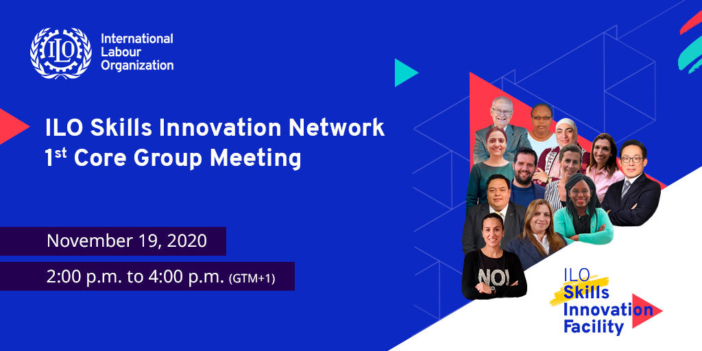 ILO_SKILLS's tweet photo. All individuals and organizations that have submitted the best proposals in the @ilo Skills Challenge Innovation Call will gather together in the 1st meeting of the ILO Skills Innovation Network Core Group, today!

👉Learn more about this initiative here: https://t.co/LNrTvbrksq https://t.co/UfYIKZUeJm