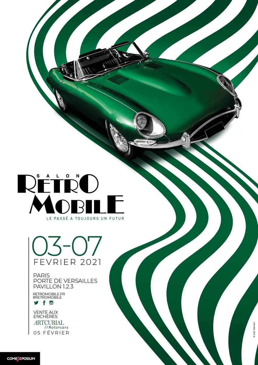 Automobelle's tweet photo. Repport du salon Rétromobile 2021, pour cause de Coronavirus. L'équipe d'AutomoBelle sera au rendez-vous, masquée.
https://t.co/tJlZLP8aoz https://t.co/4C7TPVoAa0
