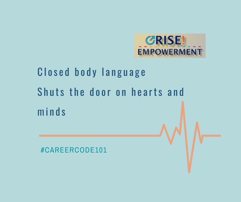 Risemp's tweet image. Body language can be read and mood can be felt even on a zoom interview.⁠
⁠
You can seal the deal by using appropriate body language⁠
⁠
Be mindful of how you are coming across.

Thoughts?⁠
⁠
comment, Like, share
⁠
#Interviewtech #Interviewtips #Acethatinterview