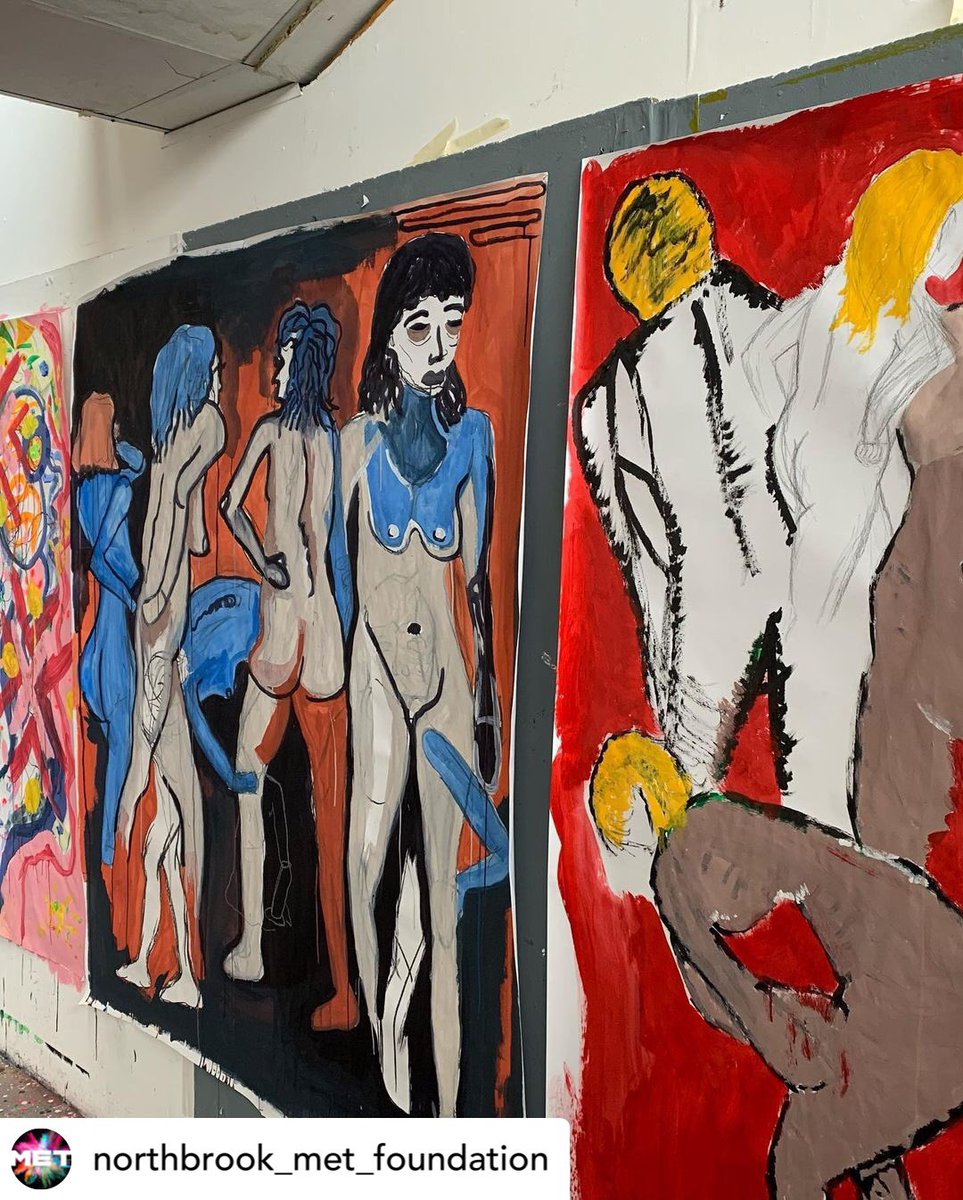 WorthingJournal's tweet photo. Sone great artwork from @GBMETcoll  Northbrook Durrington Campus
 Did you know there has been a Worthing Art College since the 1900s, and you can study up to degree level here? #degreebytbesea #Worthing #Artcollege https://t.co/AQHLTZtKy1