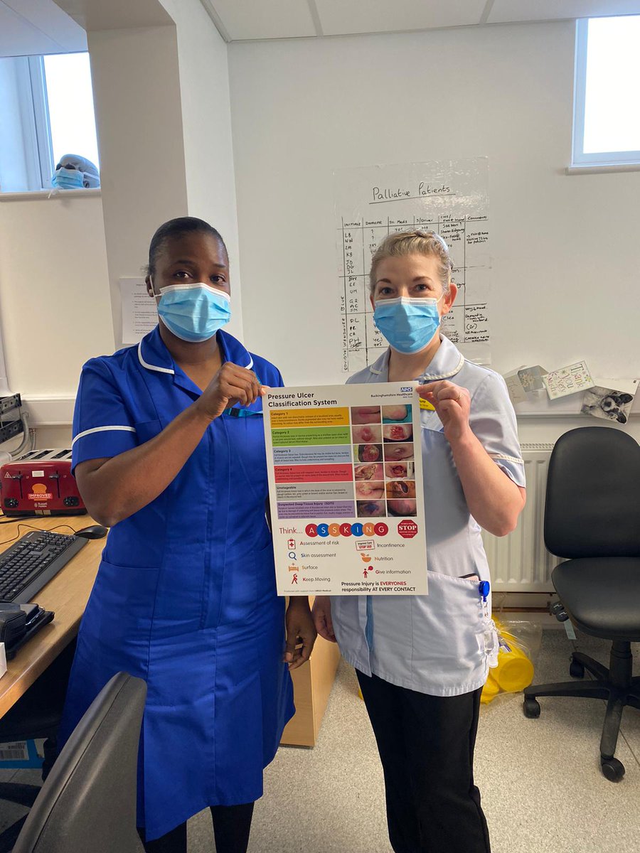 JulieSturges4's tweet photo. Aylesbury and Winslow community teams being visited for #stopthepressure great new resource to get pressure ulcer categorisation right @BucksHealthcare @NMacdonaldBHT @HAndersonBHT1 https://t.co/HznfCjDtOs