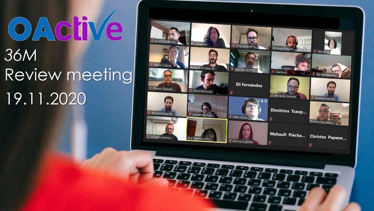 OActiveProject's tweet photo. We have reached M36 at the @OActiveProject! π
Today, the #review meeting is in progress, remotely, and the consortium is discussing the achievementsπso far, the next stepsπ£, as well as the risksβοΈ identified in every WP.
Learn more atπhttps://t.co/5zngcwFsuM
#EU_H2020 #OActive https://t.co/vfoVsfnQWl