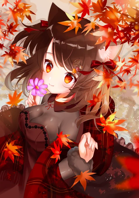 秋色詰め合わせでぶるぁぁぁぁい!!! 

#絵晒したらみんながブァァァってRTしてくれてブァァァってフォロワーがブァァァって増えブァァァるブァァァらブァァァしブァァァブァァァァァアアい 