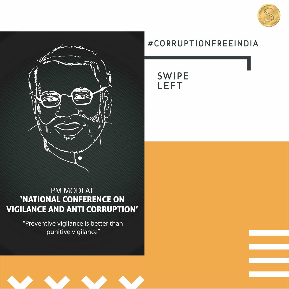TheSuperStartUp's tweet photo. Our Prime Minister, Narendra Modi addresses the nation at National Conference on Vigilance and Anti-Corruption. 
#StartupStories #SuperStartUp #Investors  #Founder #BusinessWorld #Business #GuessTheFounder #india #MannKiBaat #NarendraModi https://t.co/sezpgSMmks