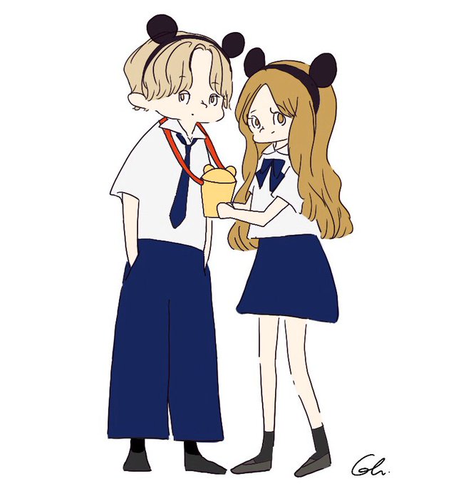 制服ディズニーのtwitterイラスト検索結果 古い順