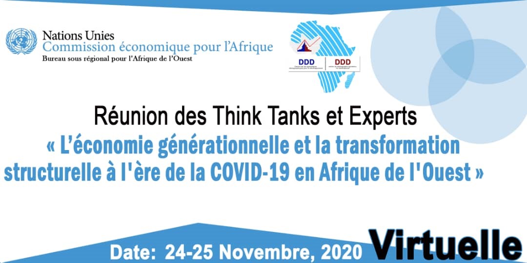 ECA_SROWA's tweet photo. Rejoignez virtuellement les Think Tanks et Experts de l'Afrique de l'Ouest les 24 et 25 Novembre 2020 pour discuter de #EconomieGenerationnelle #Demographie #COVID19 #TransformationStructurelle
Avec:
@ECA_OFFICIAL
@ECA_OFFICIAL
Pour s'enregistrer: https://t.co/buAWSfbPsw https://t.co/wJuhjC9oV9