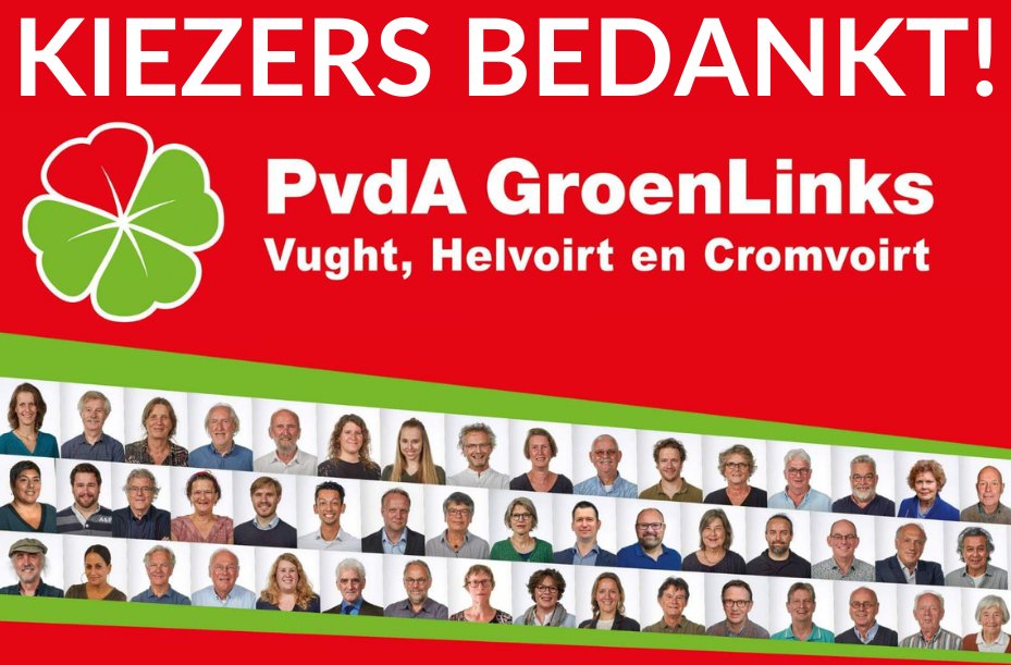 PvdA-GroenLinks Vught, Helvoirt & Cromvoirt tweet media