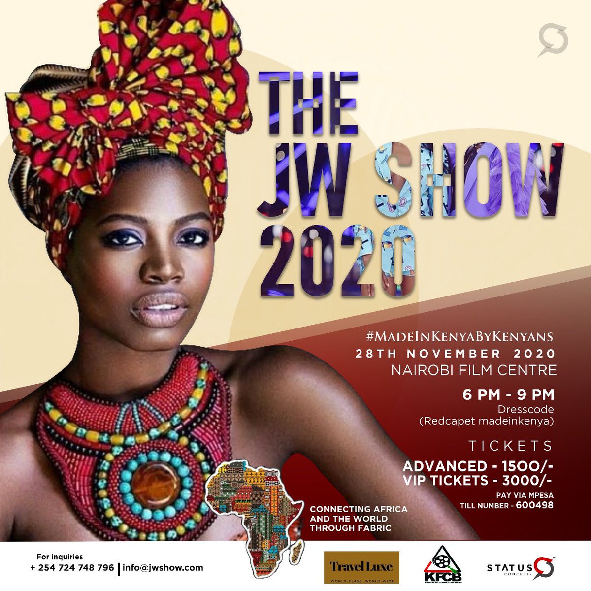 EzekielMutua's tweet photo. We believe that through our partnership with the @JWShowOfficial, we shall help the youth to establish enterprises based on their creative talents that will immensely contribute to job creation and our economic development. #MadeInKenyaByKenyans https://t.co/tb7X8fAtHo