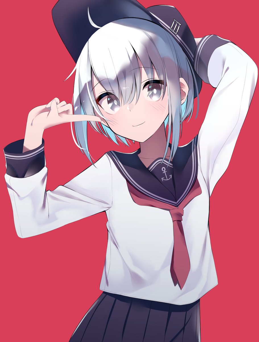 響(艦これ) 「#絵晒したらみんながブァァァってRTしてくれてブァァァってフォロワーがブァァァっ」|TETUG（てつぐ）のイラスト