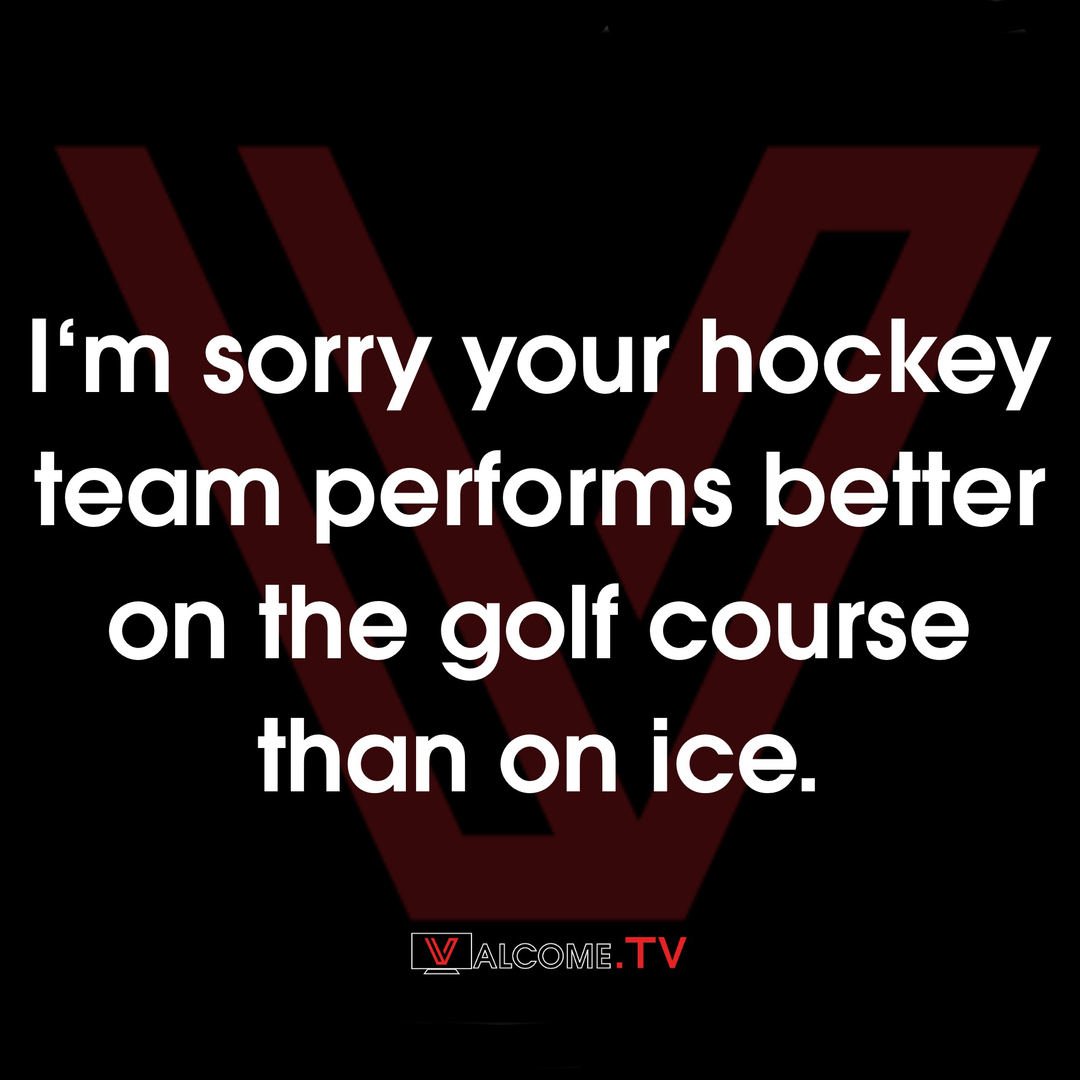 valcome_tv's tweet photo. Oups 🤫🏒⛳️ #gogamegoal #valcometv https://t.co/54rRlGb30x