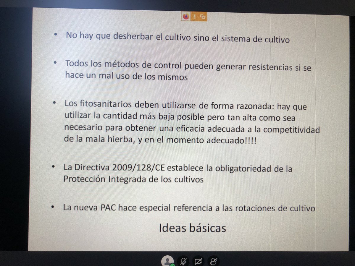 TeiaG2012's tweet photo. Molt interessant la presentació q acaba de fer el Dr. @JoseM_Montull de @ETSEA_UdL.La problemàtica dels diversos tipus  de #resistències als #herbicides, cal conèixer bé cada parcel•la per gestionar el desherbat de la manera més eficient. #IPMwise eina potent d’ajuda al tècnic👌🏾 https://t.co/MzhS7YfzZh