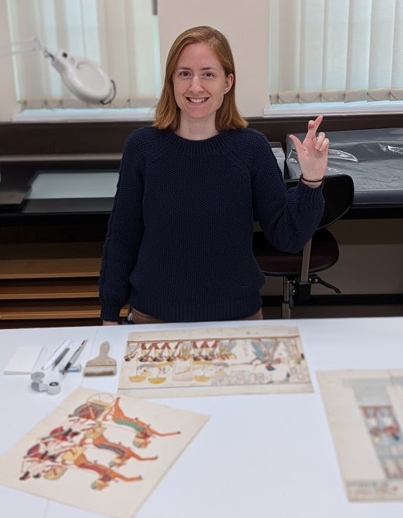 DorsetArchives's tweet photo. The #NationalLottery has supported projects at DHC, including the #UnlockingBankes project, so we're sharing a Fingers Crossed selfie today!

#ThanksToYou for helping us catalogue these records, conserve those particularly fragile items, and make them available for everybody! https://t.co/FYJPoNud7Q