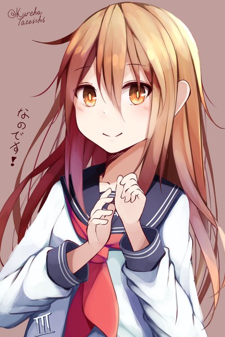 昨日のワンドロで電ちゃんを描けなかったので代わりの電ちゃん落書き!!!!!!
髪おろしバージョン!!!!!!

#艦これ #電 