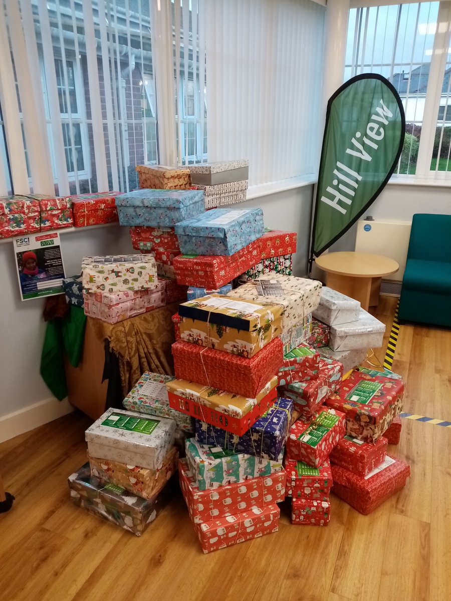 Fantastic donations for the Christmas Box Appeal. Thank you so much to all who contributed!