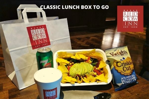 We have your lunch sorted with our new lunch box selection! Choose from 3 Classic Lunch Boxes from The Red Cow Inn's Famous Fresh Sandwich &amp; Salad Bar from €10 with free delivery within 3k! Check out our tasty menu👉 bit.ly/2K6jTWP 😋
To order: Call: 01 4641956