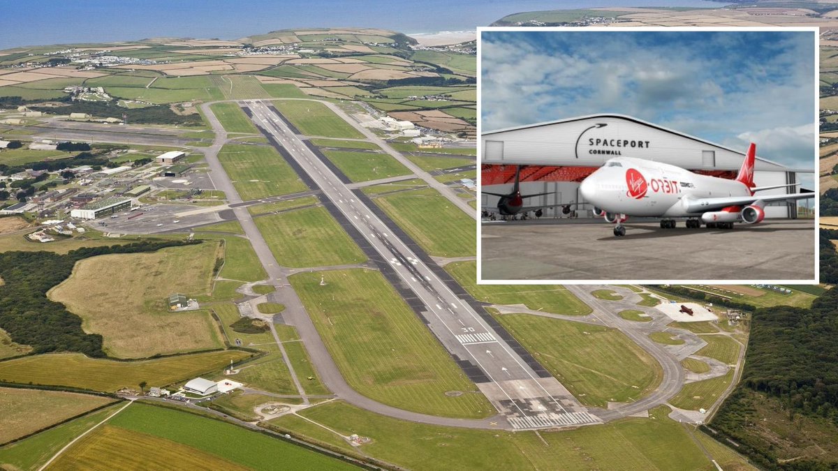 Virgin Orbit are expected to nominally operate UK contracts from Cornwall Newquay Spaceport, an ex-RAF Airbase that also serves commercial aircraft. The 747/Rocket combination can theoretically launch from any number of suitable sites though, including RAF Wideawake/Ascension.