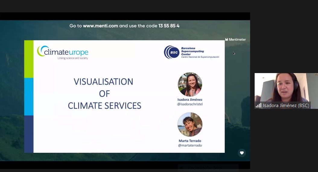 After listening to climate data @BellHouse2020 , reading messages in (wine) bottles @antoniograca, and many other inspiring presentations, now it’s time to visualise #ClimateServices @climateurope