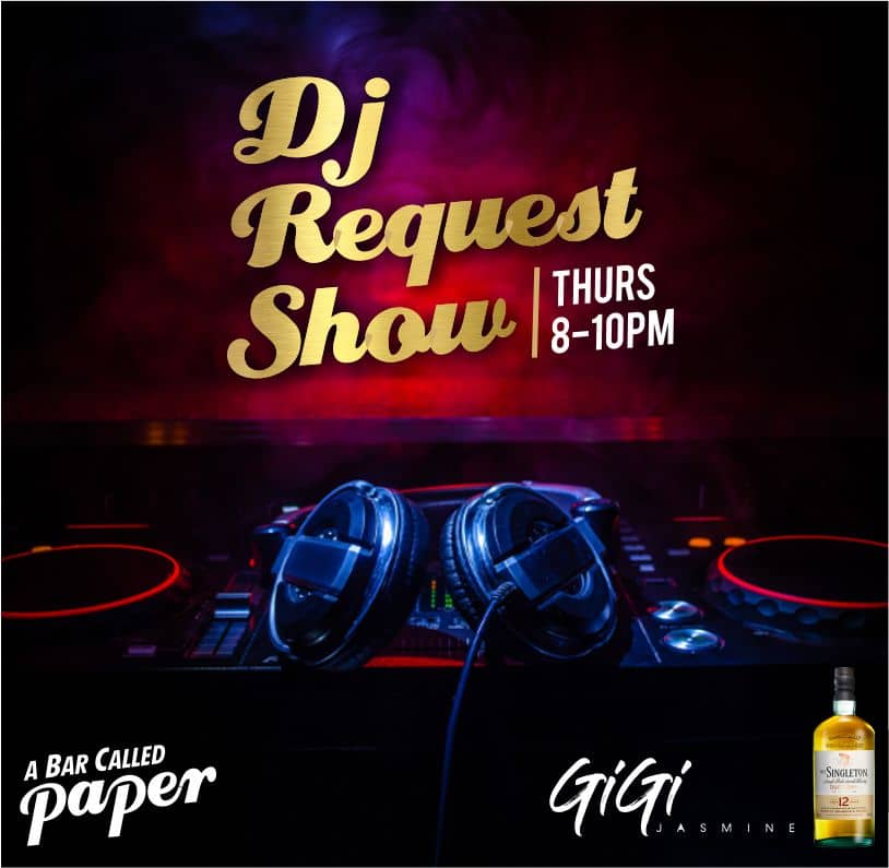 abarcalledpaper's tweet image. It's Thursday and we do it better!

Got that new music you want to nod to? Old jams you want to bump to?

You want it? She's got it! @itsgigijasmine

#djr #djrequest #paper #abcp #paper #abarcalledpaper