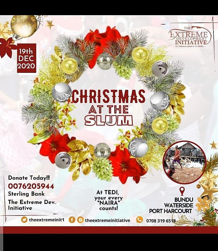 TheExtremeInit1's tweet photo. Join us to out smiles on faces of the less previledge this Christmas 
#CSS3.0  #Christmasattheslum #Joyofgiving https://t.co/nwxISE3kvi