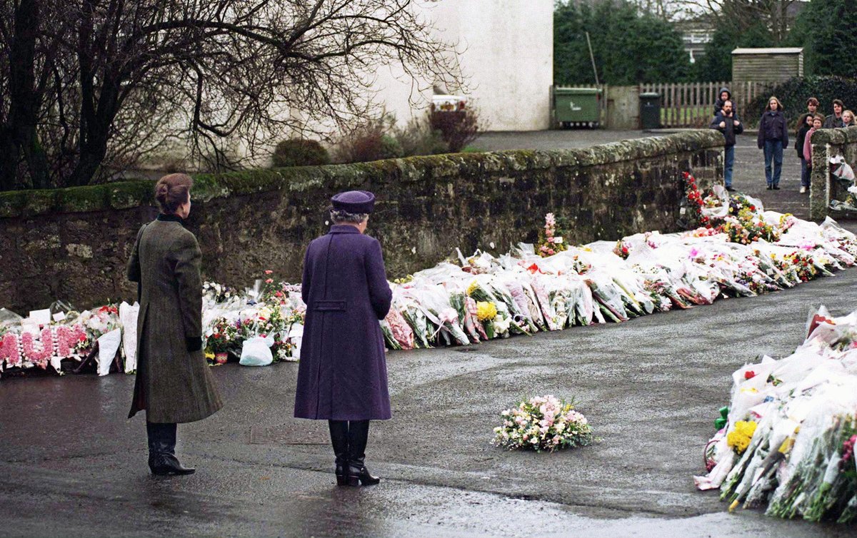 5. The Dunblane Massacre:The 1996 tragedy where a man shot 16 children and one teacher dead rocked the nation. Just as the Queen visiting Aberfan following the 1966 disaster made for a moving episode in s3, this event may offer a similar moment.