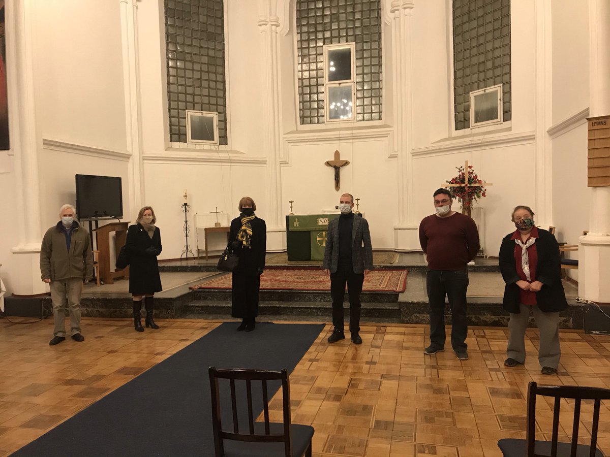 moscowchaplain's tweet photo. Thank you #WendyMorton for finding time to visit St Andrew’s Moscow yesterday. First visit of UK minister to Russia for 3 years: sign of hope that Russia and UK are talking together again at a senior level https://t.co/JEFu5e5kVf