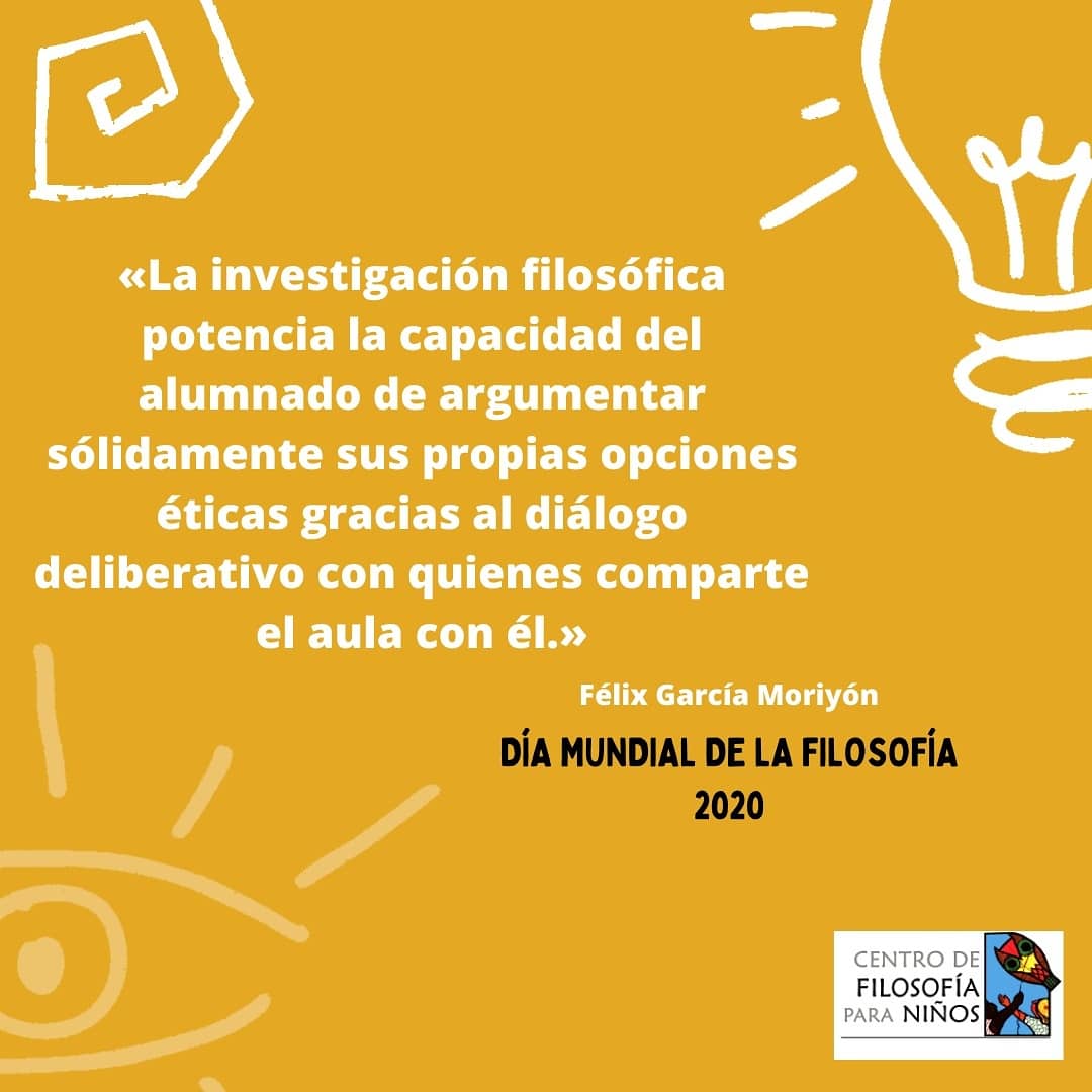 CentroFpNEspana's tweet photo. Seguimos conmemorando el Día Mundial de la Filosofía. La que nos hace ser quienes somos y nos da las herramientas para poder llegar a Ser. #filosofiaparaniños #fpn #filosofiaparaninos #filosofia #NoSinEtica #ConsensoPorLaEtica https://t.co/Bng76jYsF7
